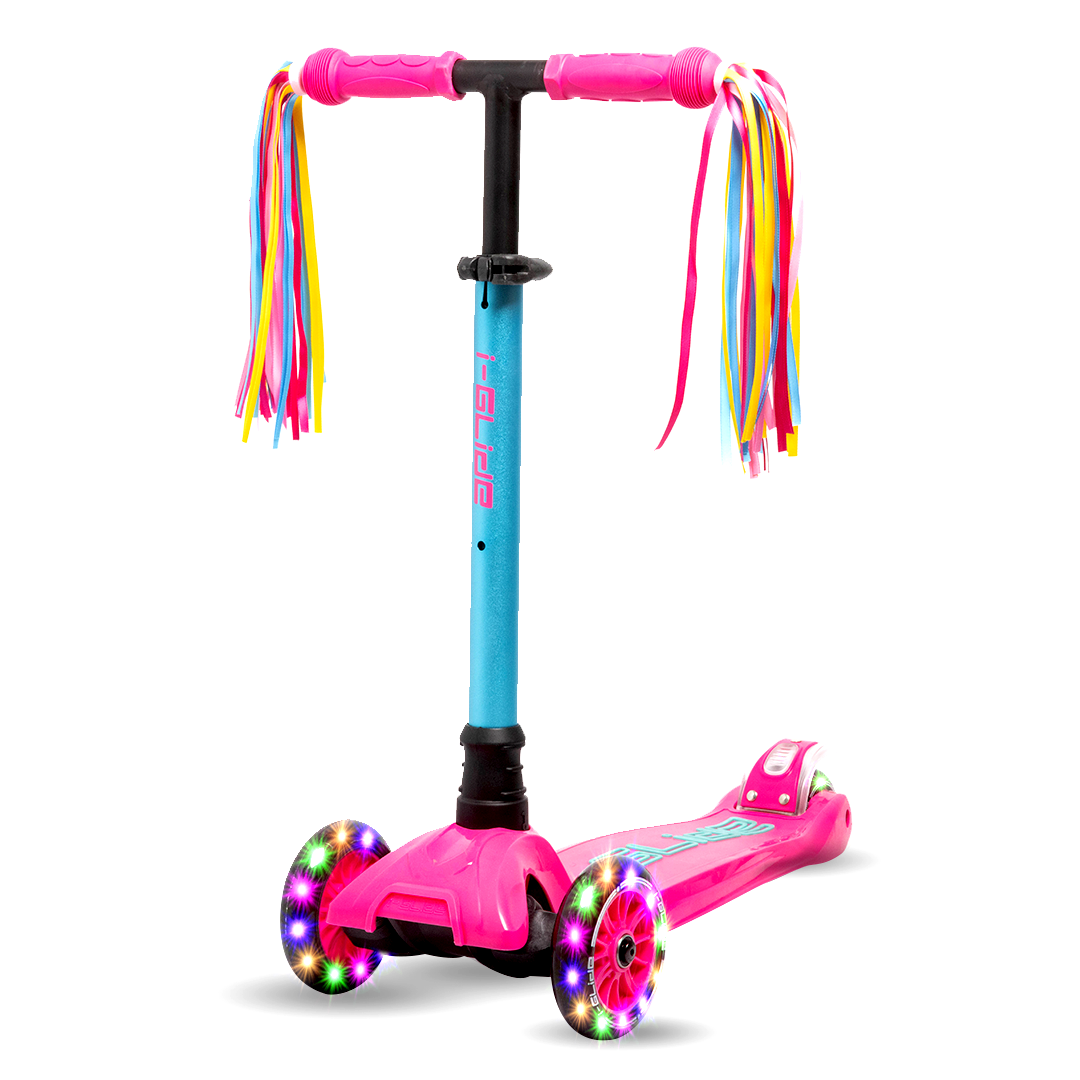 Patinete de 3 ruedas con inclinación para dirigir, patinete con 4 alturas ajustables para niños Patinete de 3 ruedas con inclinación para dirigir, patinete con 4 alturas ajustables para niños