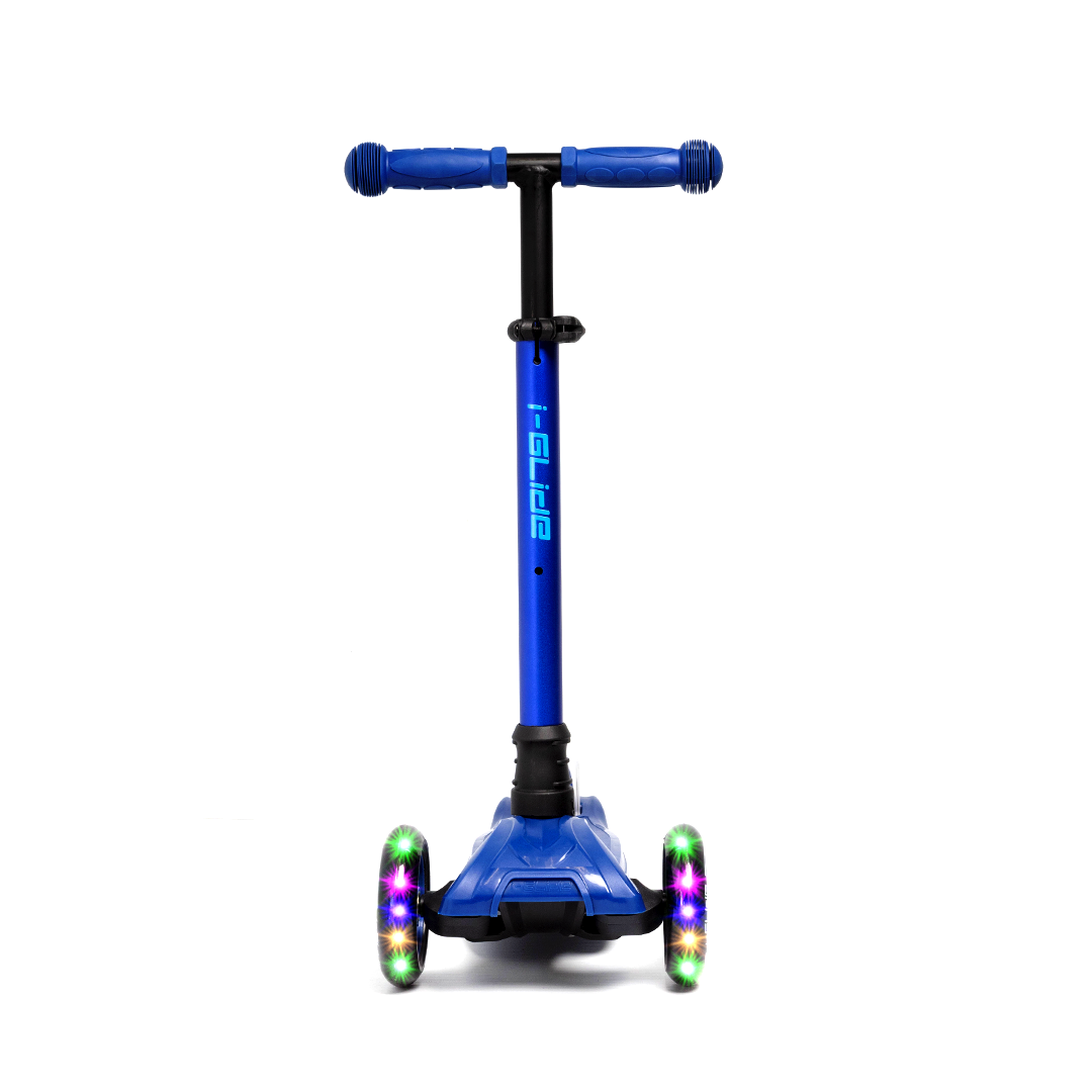 I-GLIDE 3 Wheel Kids Scooter - Blue/Blue
