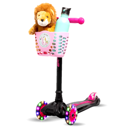 I-GLIDE Handlebar Basket - Pink Unicorn