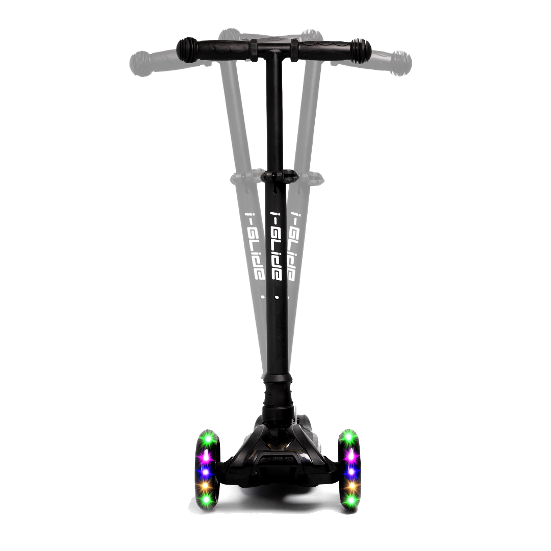 I-GLIDE 3 Wheel Kids Scooter - Black