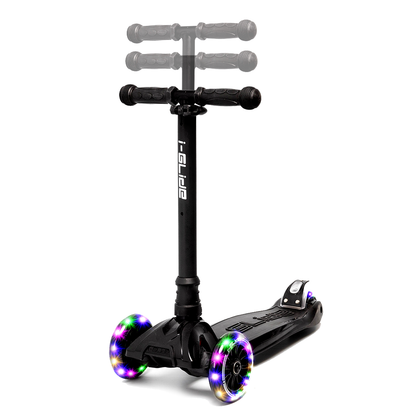 I-GLIDE 3 Wheel Kids Scooter - Black